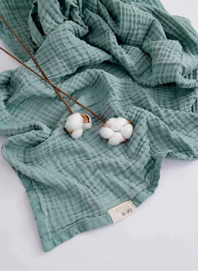 Hippi Mavi Bebek Battaniye